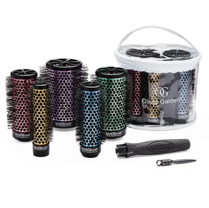 Набір брашнгів MULTIBRASH STARTER KIT ( 5 шт зі з`ємною ручкою) розмір: S, M, L, XL, XXL Olivia Garden 