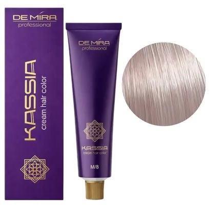 М/8 (Перлинний мікстон) Крем-фарба перманентна, 90 мл Cream hair color KASSIA DEMIRA Professional