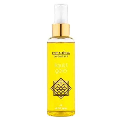Олія для інтенсивного відновлення пошкодженого волосся, 100 мл LIQUID GOLD OIL TECH DEMIRA Professional