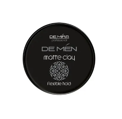 Матова глина для моделювання волосся, 100 мл Matte Clay DeMen DEMIRA Professional
