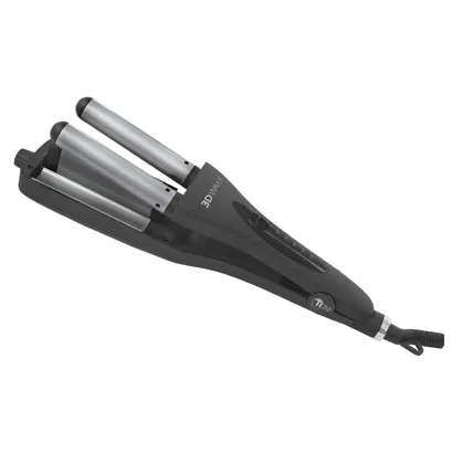 Потрійна плойка-хвиля для волосся TICO Professional 3D Waver 100212, кераміко-турмалінова, 20-25-30 мм