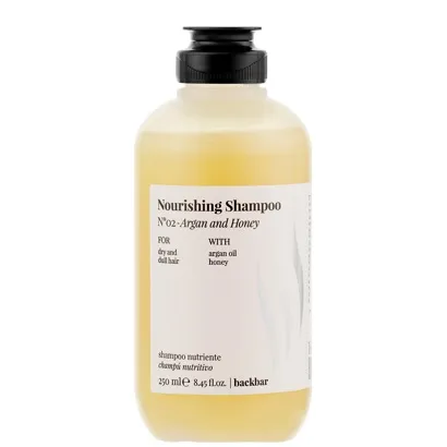 Шампунь для сухого та пошкодженного волосся, 250 мл № 02 - Argan and Honey NOURISING SHAMPOO Back Bar Farmavita