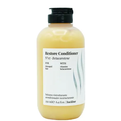 Кондиціонер для пошкодженого волосся, 250 мл № 07 - Betacarotene RESTORE CONDITIONER Back Bar Farmavita