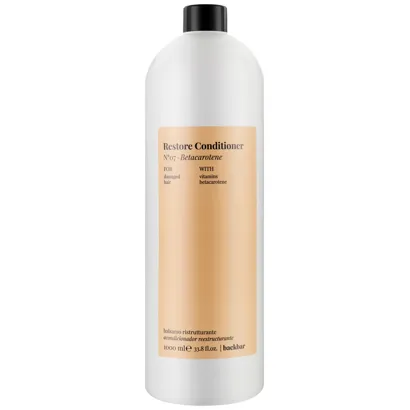 Кондиціонер для пошкодженого волосся, 1000 мл № 07 - Betacarotene RESTORE CONDITIONER Back Bar Farmavita
