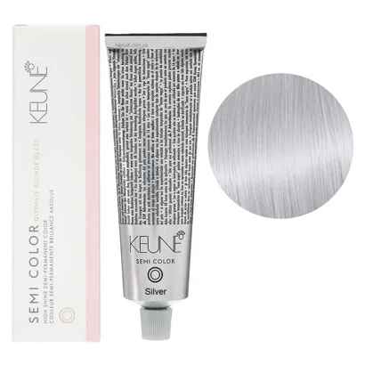 SILVER Фарба для тонування волосся без аміаку,  60 мл Demi-Permanent Color SЕМІ COLOR KEUNE