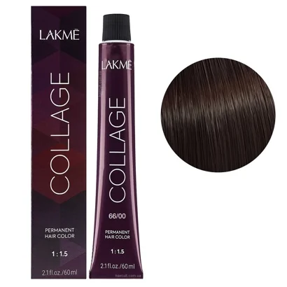 66/00 Темний блондин натуральний інтенсивний Крем-фарба для волосся стійка, 60 мл Permanent Hair Color COLLAGE LAКME