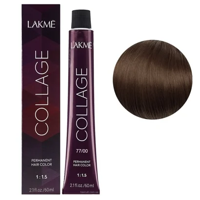 77/00 Середній блондин натуральний інтенсивний  Крем-фарба для волосся стійка, 60 мл Permanent Hair Color COLLAGE LAКME