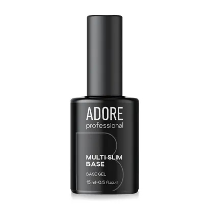 База багатофункціональна ADORE Professional Multi Slim Base, для акригелю, гелю, гель-лаку 15 мл 