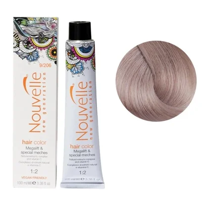 9/206 Глибокий золотий бустер Стійка крем-фарба для волосся, 100 мл Permanent Hair Color Nouvelle