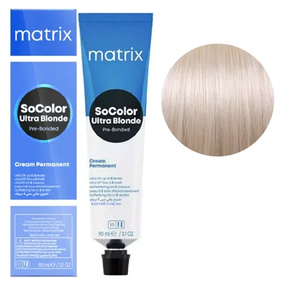 UL-N+ ультраблондин натуральний крем-фарба для волосся 90мл SoColor Pre-Bonded MATRIX
