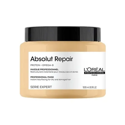 Маска для інтенсивного відновлення волосся, 500мл Mask Absolut Repair Serie Expert L`Oreal Professionnel