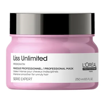 Маска з кератином для розглаження сухого та неслухняного волосся, 250 мл Prokeratin Mask Liss Unlimited Serie Expert L`Oreal Professionnel