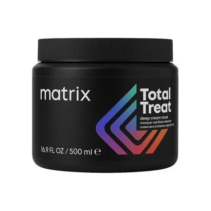 Крем-маска для глибокого живлення та відновлення пошкодженого волосся, 500 мл Deep Cream Mask Total Treat MATRIX