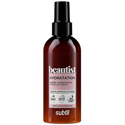 Крем зволожувальний для волосся з органічним вишневим цвітом, 200 мл Hydrating Cream HYDRATATION Beautist Subtil