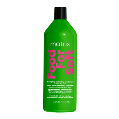 Кондиціонер для зволоження і розплутування волосся, 1000 мл Detangling Hydrating Conditioner Food For Soft Total Results MATRIX