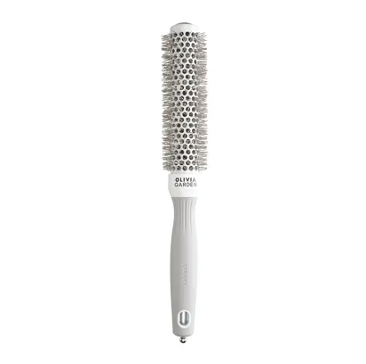 Брашинг D=25 EXPERT BLOWOUT SPEED Wavy Bristles White&amp;Grey ID2024 Olivia Garden