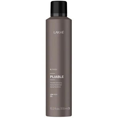 Лак для волосся з еластичною фіксацією, 300 мл 46033 PLIABLE Flexible hairspray K.Finish LAКME