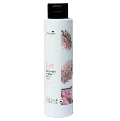 Шампунь заспокійливий для чутливої шкіри голови, 250 мл Relief Shampoo SCALP HABIT Nouvelle