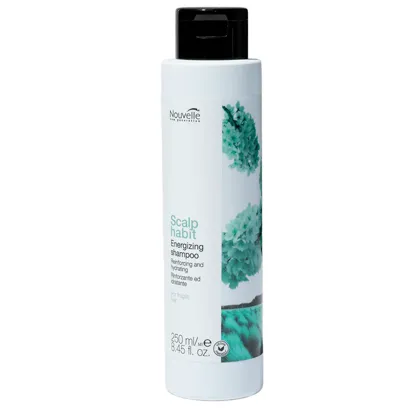 Шампунь проти випадіння та ламкості волосся, 250 мл Energizing Shampoo Reinforcing and Hydrating SCALP HABIT Nouvelle