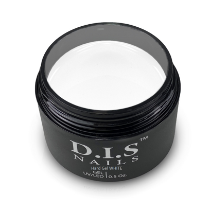 Гель моделюючий D.I.S.Nails Hard Cover WHITE Білий, 50 г