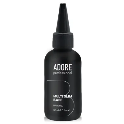 База багатофункціональна ADORE Professional Multi Slim Base, для акригелю, гелю, гель-лаку 60 мл 