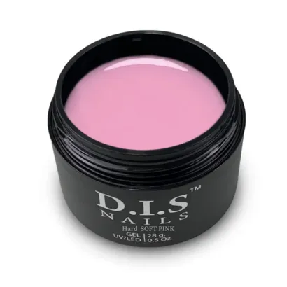 Гель моделюючий D.I.S.Nails Hard Cover SOFT PINK Ніжно-рожевий, 28 г