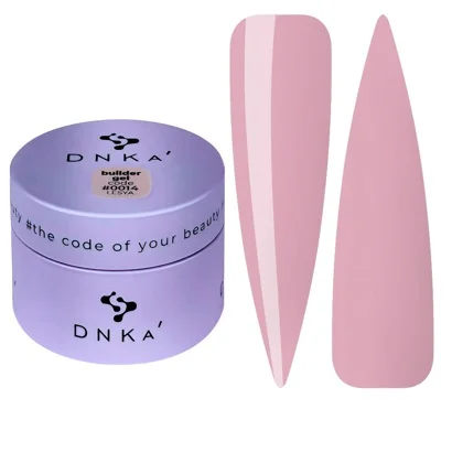 DNKa Builder gel Гель для нарощування нігтів  30мл №014 Lesya