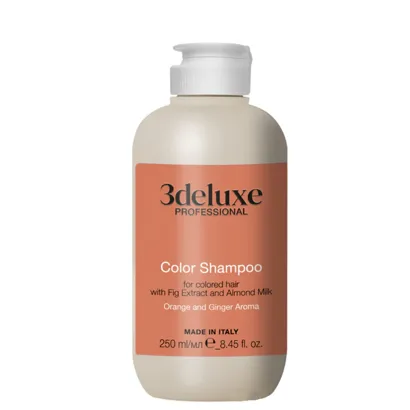 Шампунь для збереження кольору фарбованого волосся, 250 мл Color Shampoo 3deluxe Professional