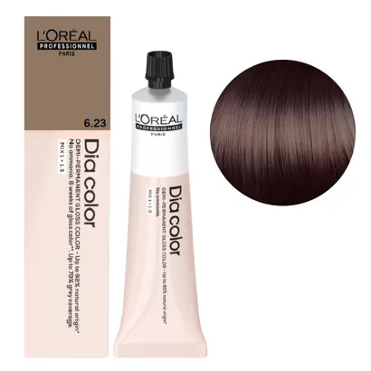 6/23 Фарба тонуюча на лужній основі без аміаку, 60мл Alkaline Demi-permanent cream color Dia Color L`Oreal Professionnel