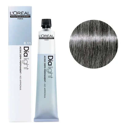 8/11 Фарба-гель тонуюча на кислотній основі без аміаку, 60мл Acidic Gloss Color Dia Light L`Oreal Professionnel