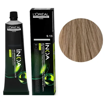 9/13 Фарба для волосся стійка без аміаку, 60мл No-Ammonia Permanent Color  INOA L`Oreal Professionnel 
