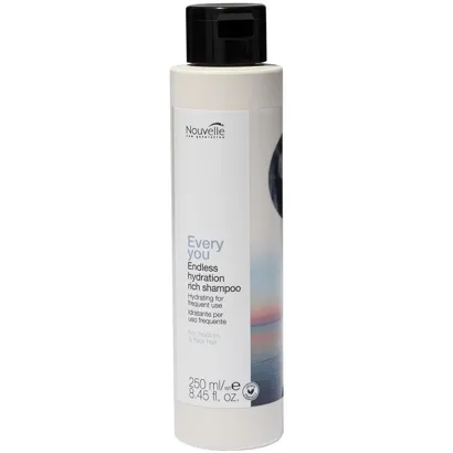 Шампунь для зволоження нормального та густого волосся, 250 мл Endless Hydration Rich Shampoo EVERY YOU Nouvelle