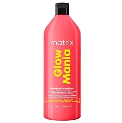 Кондиціонер для захисту кольору і блиску фарбованого волосся,1000 мл Color Protecting Conditioner Glow Mania Total Results MATRIX