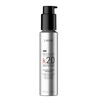 Догляд гіалуроновий для пошкодженого волосся, 100 мл 49043 Hyaluronic Treatment Damaged Hair k2.0 RECOVER LAKME