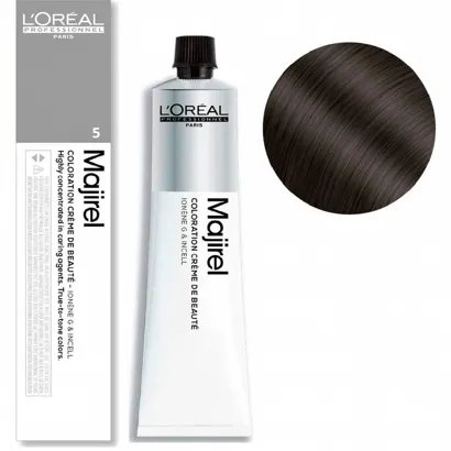 5 Світло-коричневий натуральний Фарба для волосся стійка, 60 мл  Majirel L`Oreal Professionnel (оновлений формат)