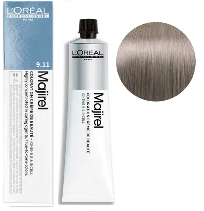 9/11 Дуже світлий блондин попелястий інтенсивний Фарба для волосся стійка, 60 мл  Majirel L`Oreal Professionnel (оновлений формат)