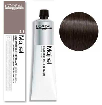 5/8 Світло-коричневий мокко Фарба для волосся стійка, 60 мл  Majirel L`Oreal Professionnel (оновлений формат)