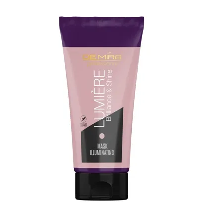 Маска для блиску та відновлення волосся, 90 мл Mask ILLUMINATING Brilliance &amp; Shine LUMIERE DEMIRA Professional