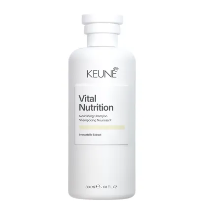 Шампунь відновлювальний для пошкодженого волосся "Основне живлення", 300 мл Shampoo Vital Nutrition Care KEUNE