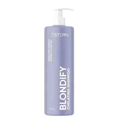 Шампунь хелатуючий для глибокого очищення волосся, 400 мл Chelating Shampoo BLONDIFY ESTERN jNOWA Professional