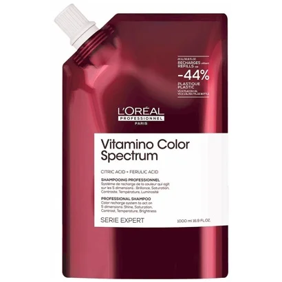Шампунь для блиску кольору, 1000 мл (Refil) Shampoo Vitamino Color Spectrum Serie Expert L`Oreal Professionnel