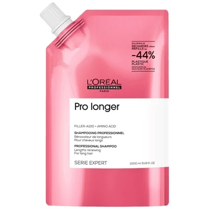 Шампунь для відновлення по довжині, 1000 мл (Refil) Shampoo Pro Longer Serie Expert L`Oreal Professionnel