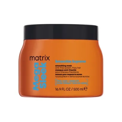 Маска 500 мл для гладкості неслухняного волосся,Smoothing Mask Smoothie Supreme Oleic Acid+Jojoba Oil Mega SleekTotal Results MATRIX