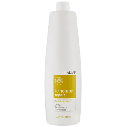 Кондиціонер живильний для сухого волосся, 1000 мл 43513 Conditioning fluid Repair K.Therapy LAKME