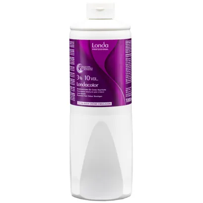 Окислювальна емульсія для стійкого фарбування 3% (10 Vol), 1000 мл Permanent Hair Colour Developer Londacolor Londa Professional