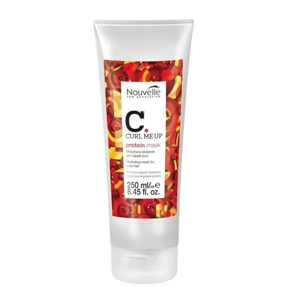 Маска протеїнова для живлення пошкодженого та кучерявого волосся, 250 мл Protein Mask CURL ME UP Nouvelle