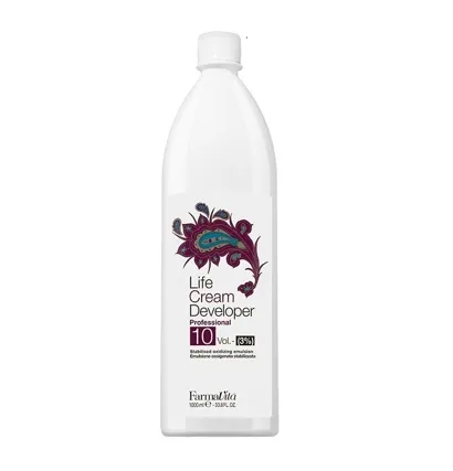 Окислювач-емульсія 1000мл 3%  Cream Developer LIFE COLOR PLUS FARMAVITA 