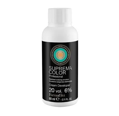 Окислювач-емульсія  60мл 6% Cream Developer  SUPREMA  FARMAVITA 