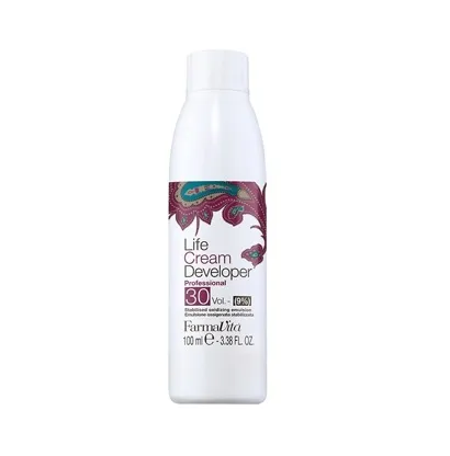 Окислювач-емульсія 100мл 9% Cream Developer LIFE COLOR PLUS FARMAVITA 