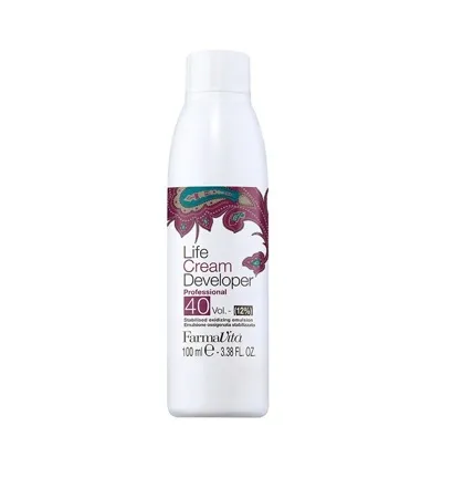 Окислювач-емульсія 100мл 12% Cream Developer LIFE COLOR PLUS FARMAVITA 